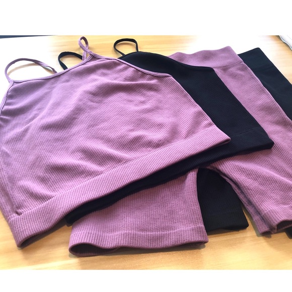 23. Mauve Ribbed Set - Picture 7 of 7